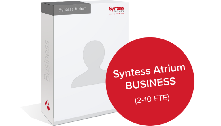 Syntess Atrium Business | ERP- en mobiele software voor kleine bedrijven