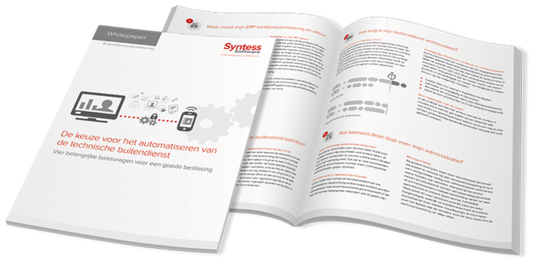 Syntess Software | De keuze voor het automatiseren van de technische buitendienst