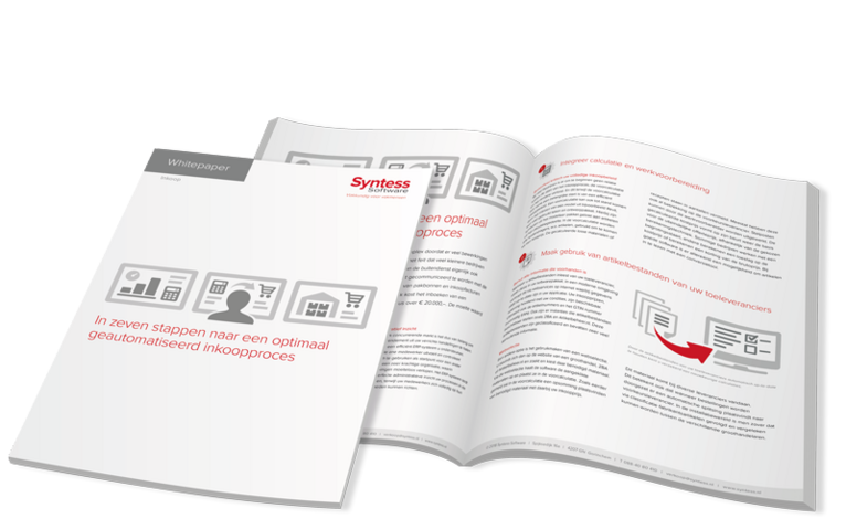 Syntess Software | In zeven stappen naar een optimaal geautomatiseerd inkoopproces