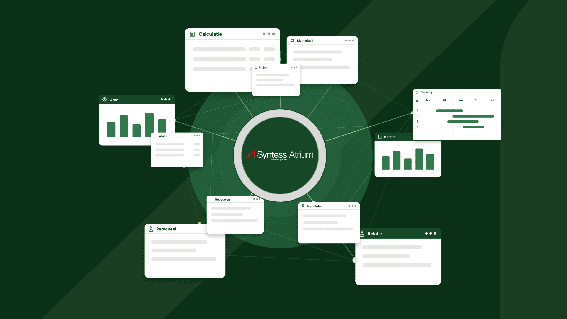 Syntess Atrium, hét softwarepakket voor de installatietechniek